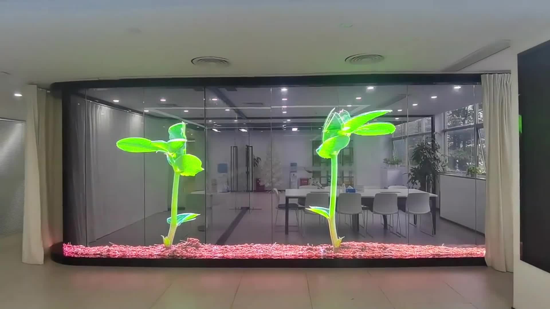 LED全息隐形屏现在的应用情况怎么样？