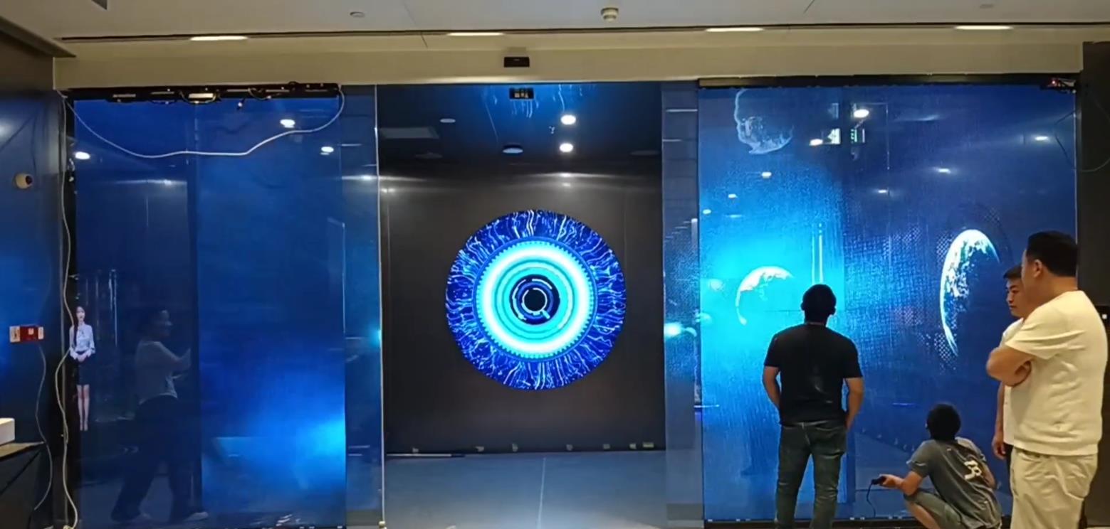 北京某自动开合门案例